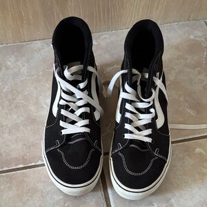 Vans Classic Black and White Sneakers